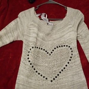 Grey Heart Tunic